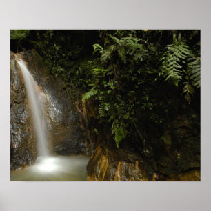 Pôster América do Sul, Equador, declive oriental da