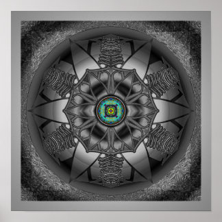 Pôster América Mandala