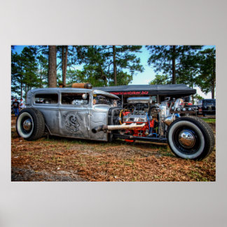 Pôster American Biker Rat Rod