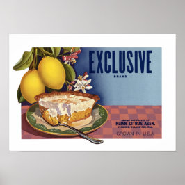 Poster American Citrus Vintage ADV