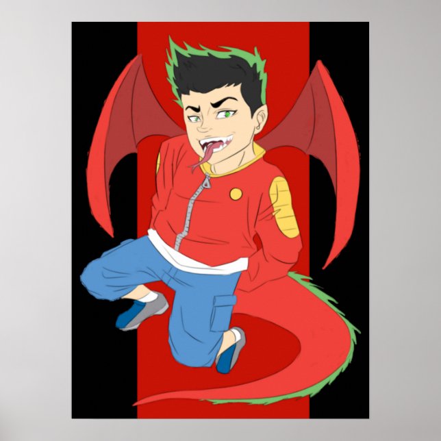 Poster American Dragon  Jake Long (Frente)