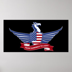 Poster American eagle