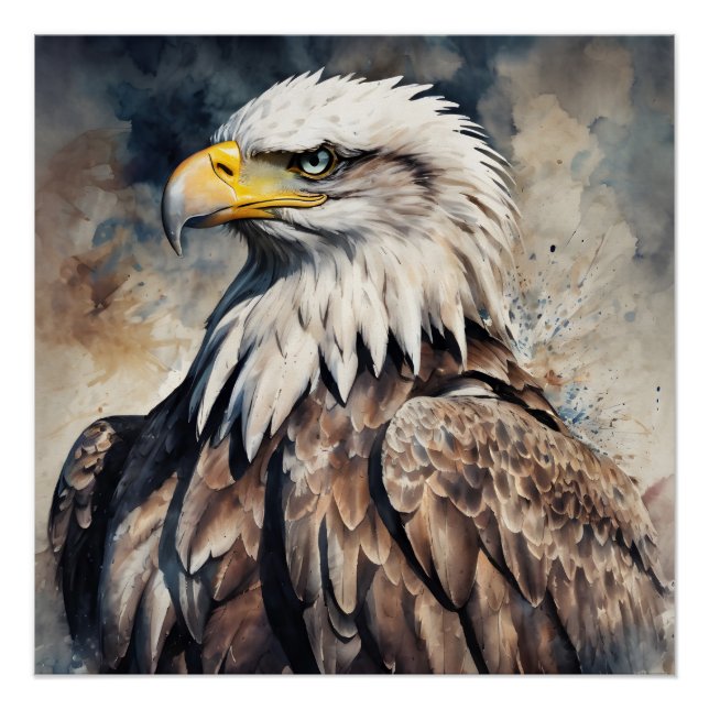 Pôster American Eagle no 6 Glossy Poster (Frente)