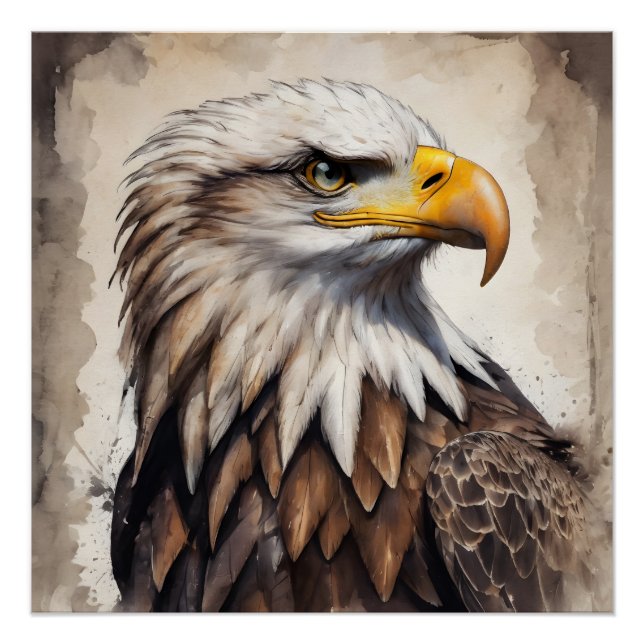 Pôster American Eagle no 7 Glossy Poster (Frente)