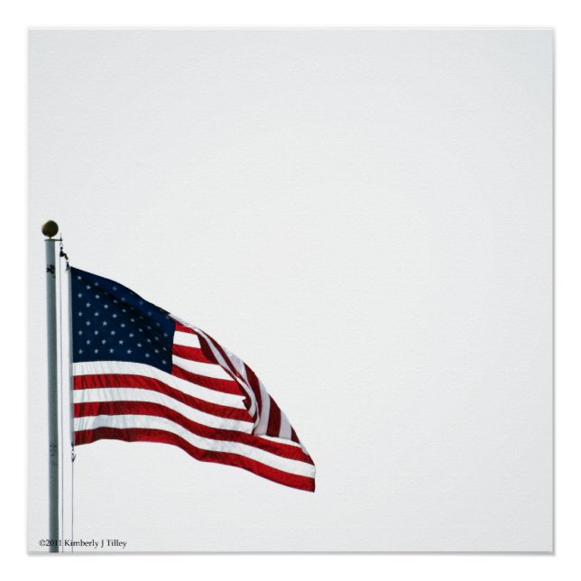 Pôster American Flag 2371 (Frente)