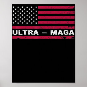 Poster American Flag Outdoor Black American Flag Ultra