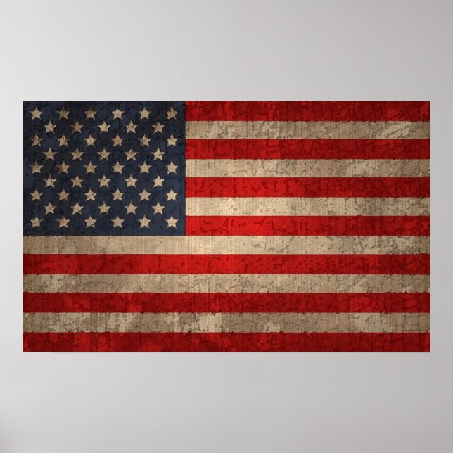 Poster American Flag - xdist (Frente)