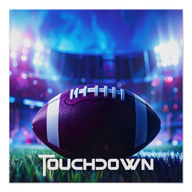 PÔSTER AMERICAN FOOTBALL - FOOTBALL - TOUCHDOWN (Frente)