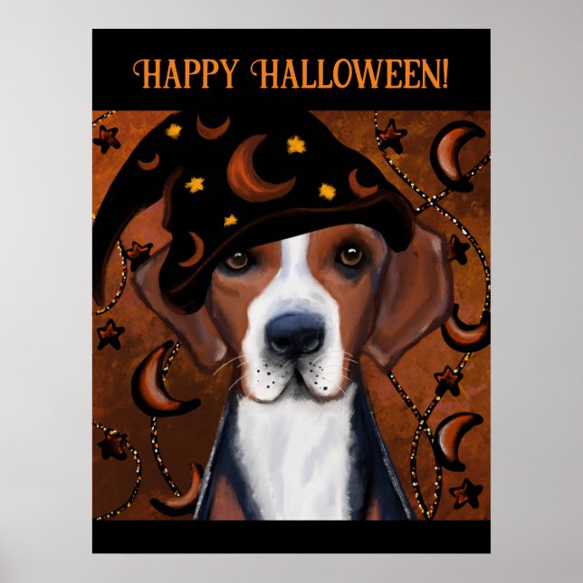 Poster American Foxhound (Frente)