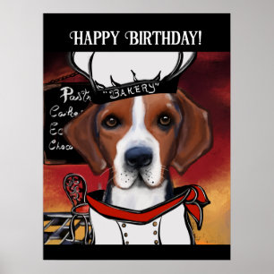 Poster American Foxhound