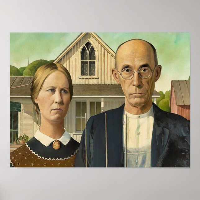 Poster American Gothic (Frente)