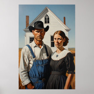 Poster American Gothic Part Deux