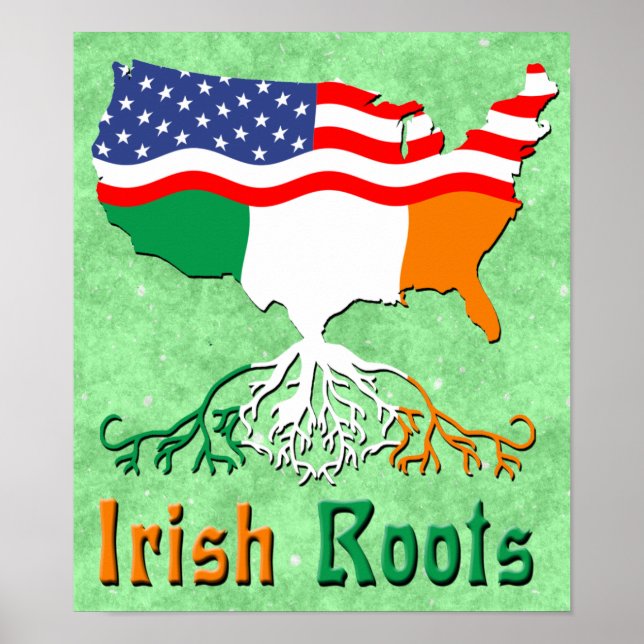 Poster American Irish Roots (Frente)