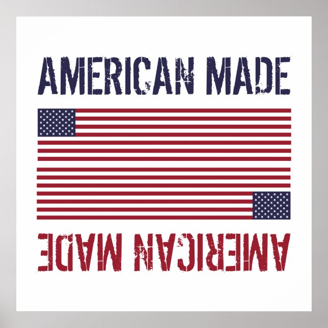 Poster American Made, Bandeira dos Estados Unidos (Frente)