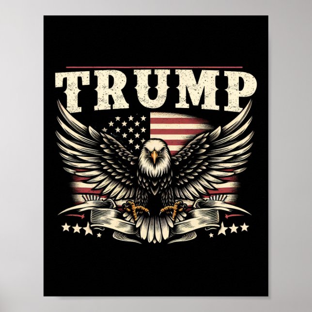 Poster American Made Trump Merchandise (Frente)