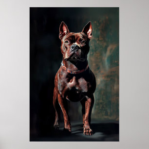 Poster American Pit bull terrier
