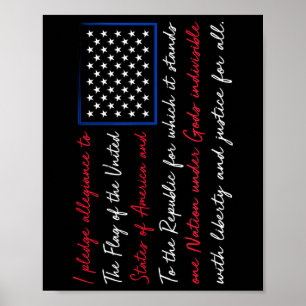 Poster American Usa Flag Lover Memorial Day Veteran Graph