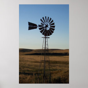 Poster American Windmill