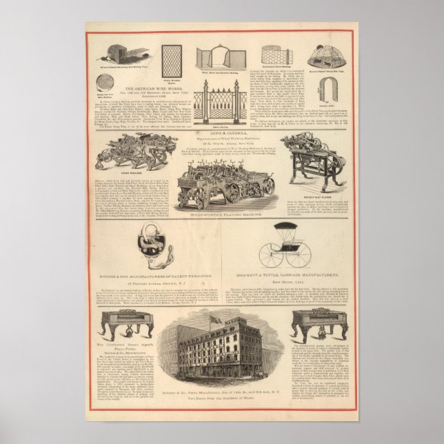 Poster American Wire Works (Frente)