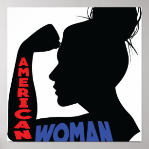 Poster American Woman