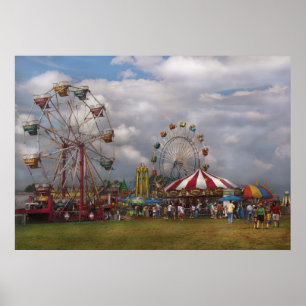 Pôster Americana - circo de viagem
