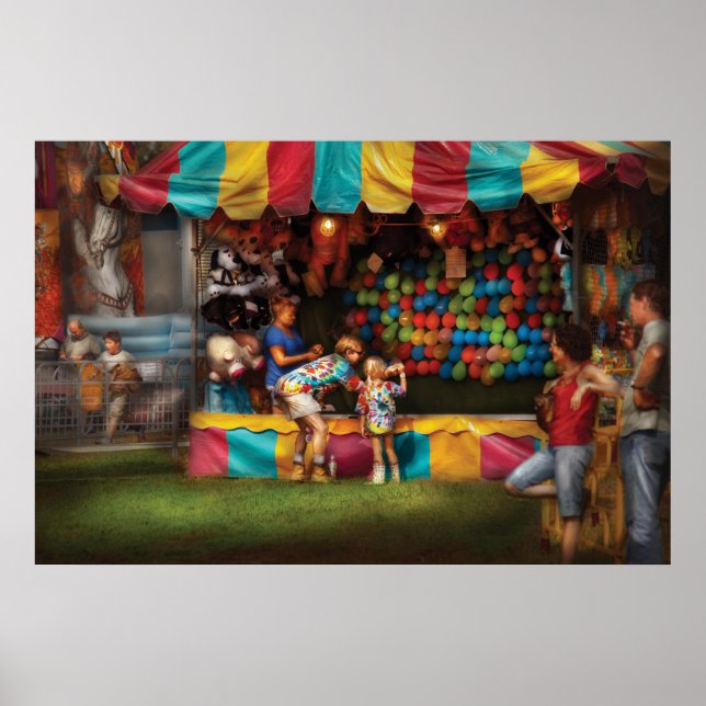 Poster Americana - Na feira do país (Frente)