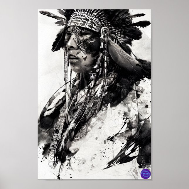 POSTER AMERICANO 3 NATIVO (Frente)