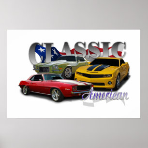 Poster Americano clássico