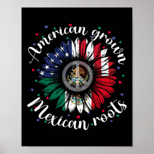 Poster Americano Cultivo Mexicano Raízes Cinco De Mayo Su