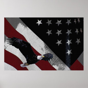 Poster americano Eagle 36 x 24