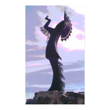 Poster Americano Nativo