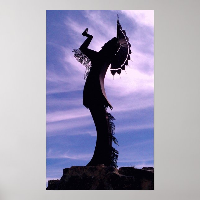 Poster Americano Nativo (Frente)