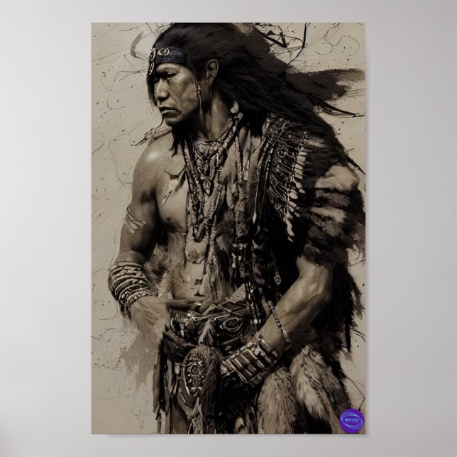 POSTER AMERICANO NATIVO 4 (Frente)