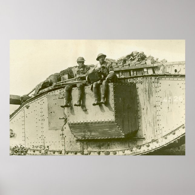 Pôster Americanos em uma Marca I (Frente)