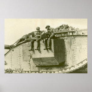 Pôster Americanos em uma marca mim