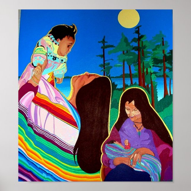 Poster Americanos nativos (Frente)