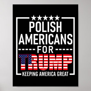 Poster Americanos Por Trump Conservador Gift 2020 Reeleja
