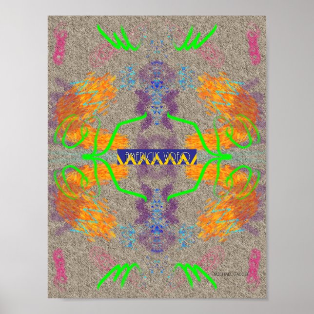 Poster Americus Vídeo #12: Capa "Funhouse da Agência Fune (Frente)