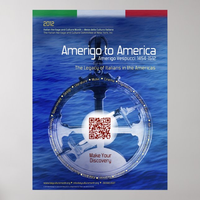 poster Amerigo Vespucci 2012 (Frente)