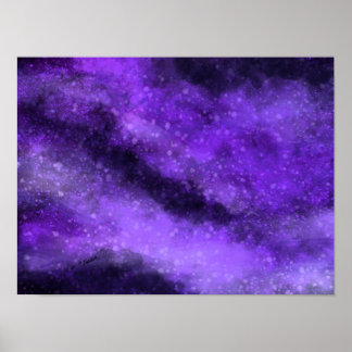 Poster Ametyst Galaxy