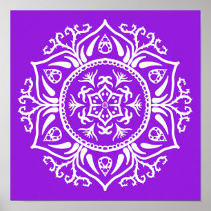 Pôster Ametyst Mandala