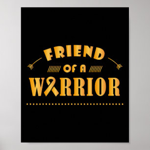 Poster Amigo de um Cancer de infância guerreiro Friso Awa