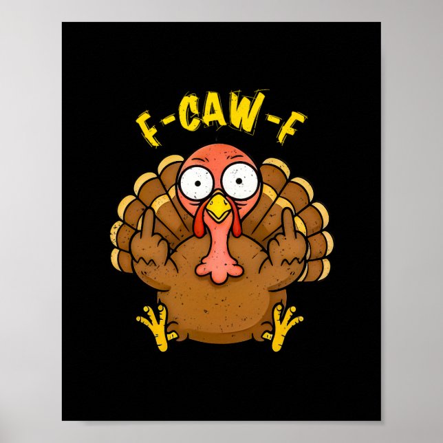 Poster Amigo Peru Funny Gobble Até Você Cambalear (Frente)