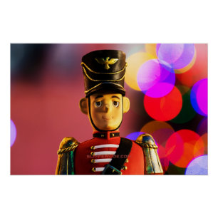 Pôster Amigo soldadinho de brinquedo clássico de Natal do