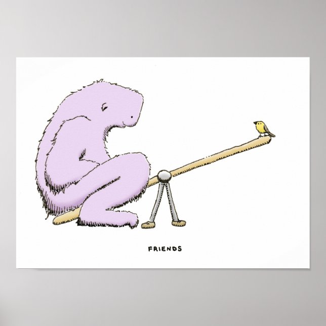 Pôster amigos (Frente)