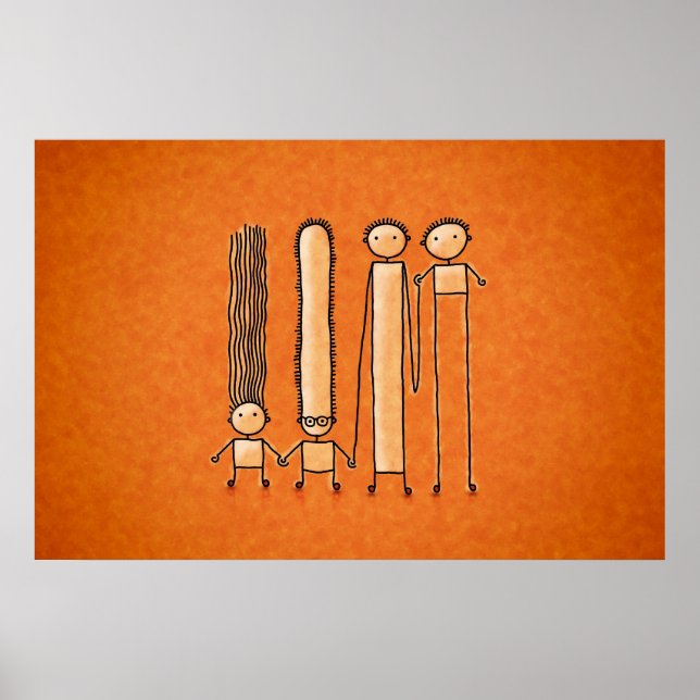 Pôster Amigos (Frente)