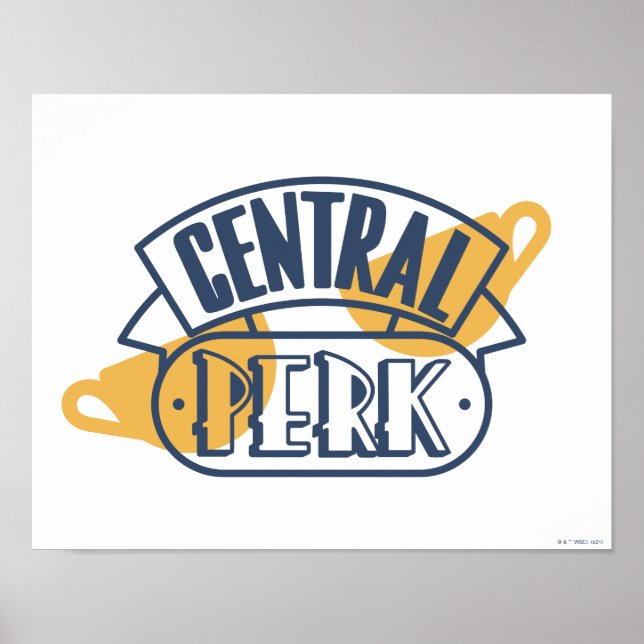Poster AMIGOS™ | Central Perk (Frente)