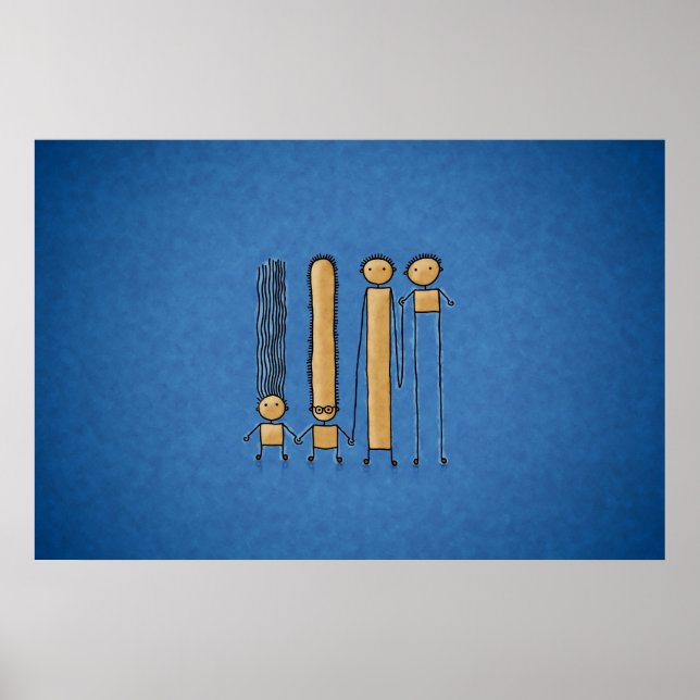 Pôster Amigos (Cor 2) (Frente)