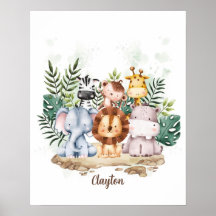 Amigos da Savana Sussurrante Personalizável