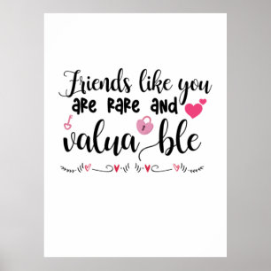 Poster Amigos De Arte casal Como Você É Raro